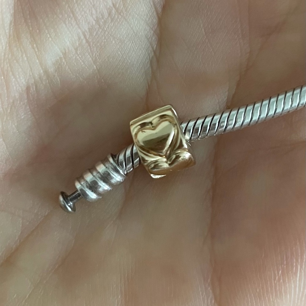 Pandora 14K Gold clip